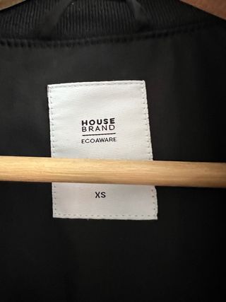 Chaqueta bomber negra House Talla M
