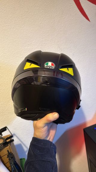 Casco Agv Negro Mate