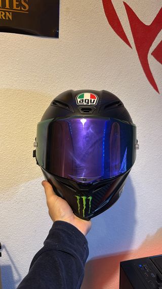 Casco Agv Negro Mate