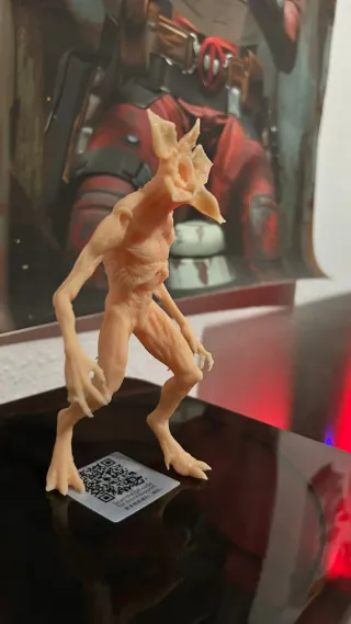 Figura Demogorgon Resina Impresa 3D.