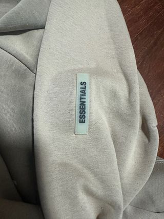 Sudadera Essentials Beige