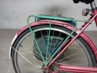 Bicicleta antigua Roja - Frenos de Varilla