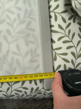 Estor enrollable blanco