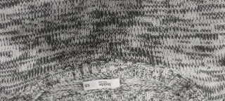 Jersey lana gris y blanco Talla XS