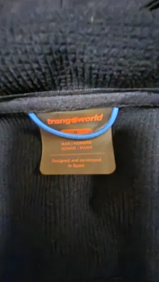 Chaqueta Híbrida Trangoworld Azul/Negra Talla M