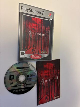Resident Evil 4 PS2 Platinum