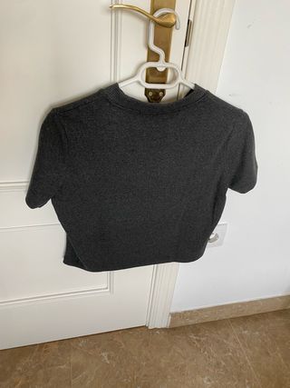 Camiseta gris Mango