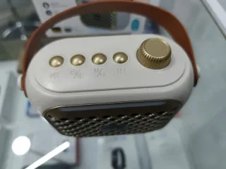 Altavoz Portátil Unico BS2774 Beige/Dorado