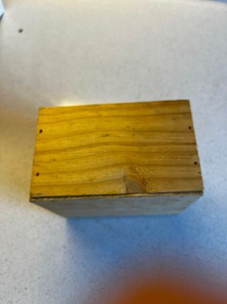 Jaula para 1 ave de madera y metal