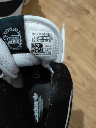 Zapatillas Adidas Forum Mid Niño Talla 36.5