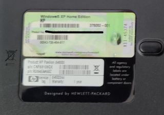 HP Pavilion DV6000 - Pezzi di ricambio