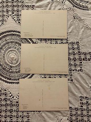 Lloyd Triestino Ausonia - 12 Cartoline Originali