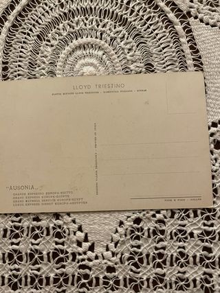 Lloyd Triestino Ausonia - 12 Cartoline Originali