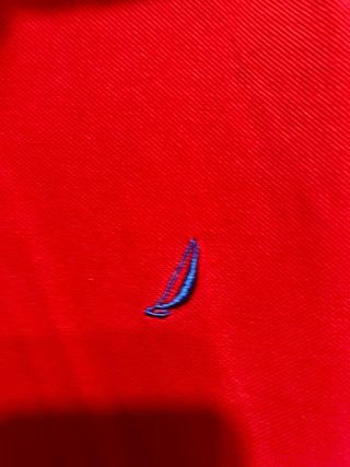 Camiseta Polo Nautica Roja Slim Fit