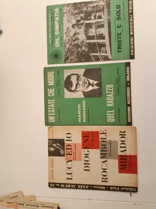 Spartiti musicali vari - Lotti