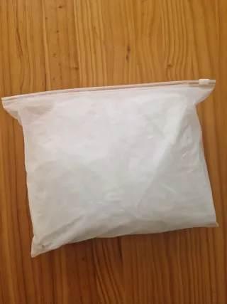 Impermeable / chubasquero transparente largo