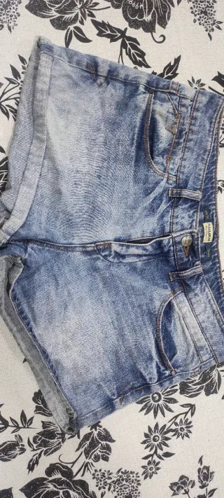 Pantalón corto vaquero mujer