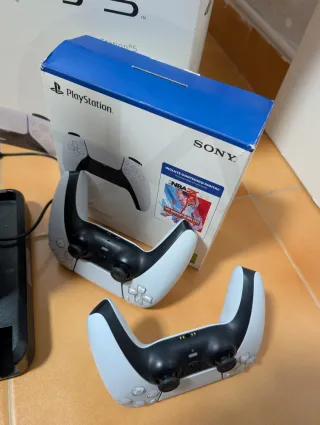 Ps5+mando+juegos+base de refrigeración