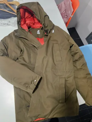 Cazadora K-Way verde oliva Talla L