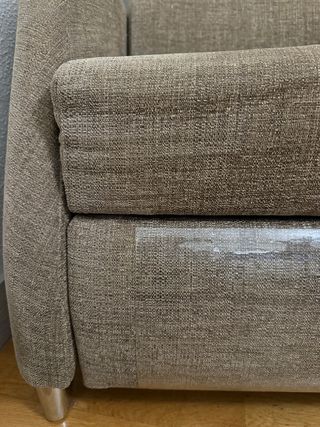 Sillón Relax Tela Marrón