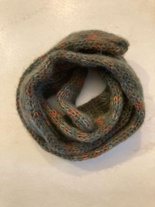 Sciarpa sottile misto mohair e seta