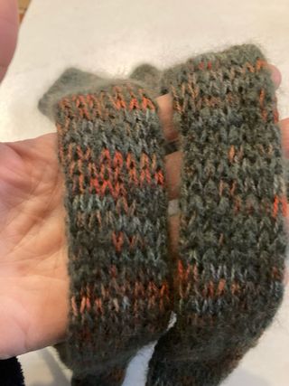 Sciarpa sottile misto mohair e seta