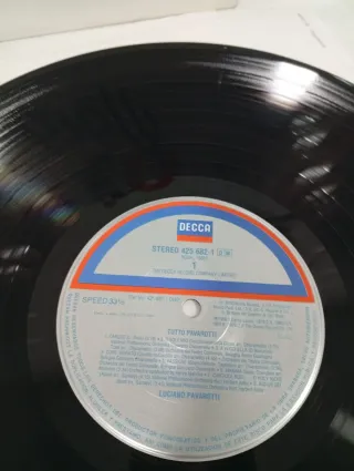 Vinilo Tutto Pavarotti Decca