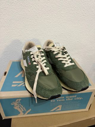 Autry Reelwind Sneakers Verde/Beige