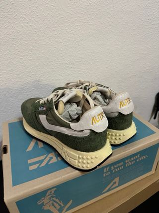 Autry Reelwind Sneakers Verde/Beige