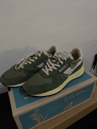 Autry Reelwind Sneakers Verde/Beige