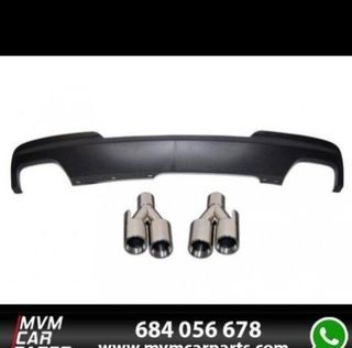 Difusor Trasero BMW F10/F11 10-16 M-Tech ABS Colas