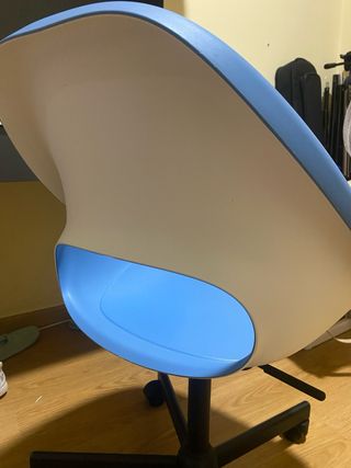 Silla Escritorio Ikea LOBERGET/MALSKÄR Azul