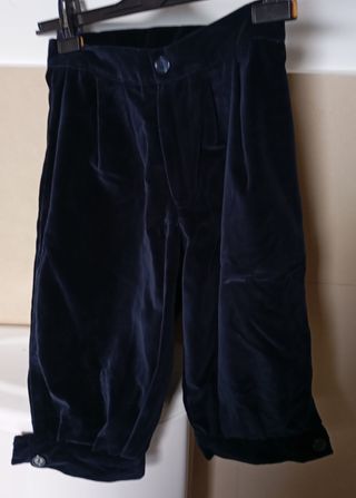 Camisa niño y pantalón terciopelo talla 7 y 8 años