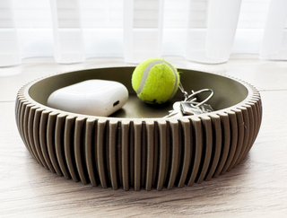 Vassoio Tondo 15cm Porta Monete Svuota Tasche