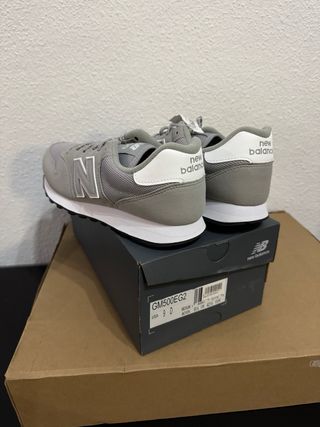 New Balance 500 Gris y Blanco