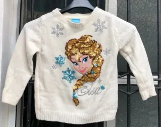 Jersey Frozen Niña Elsa Lentejuelas