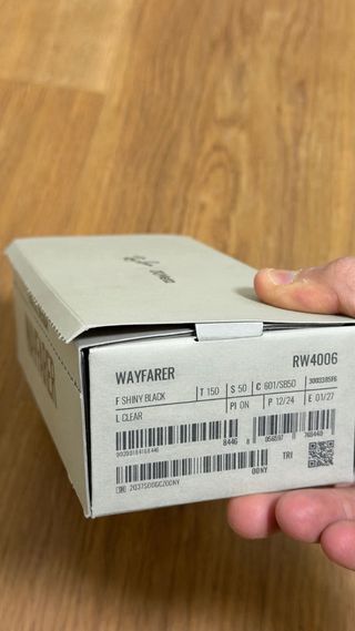 Gafas Ray-Ban Meta Wayfarer Negras