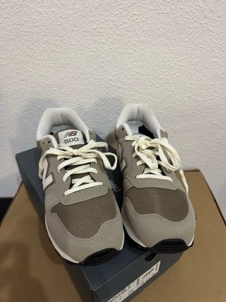 New Balance 500 Gris/Marrón Talla 42