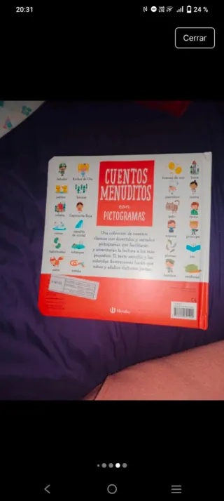 Cuentos menuditos con pictogramas