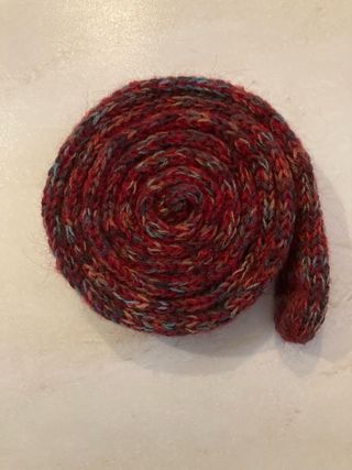 Sciarpa sottile misto mohair e seta