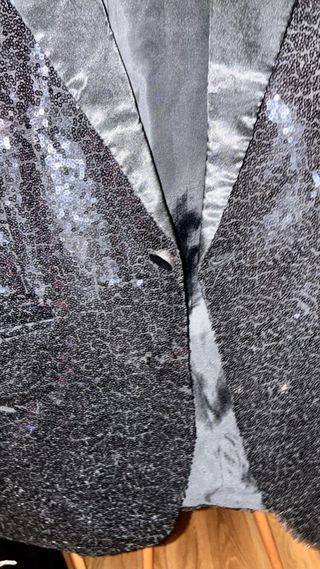 Americana lentejuelas unisex S