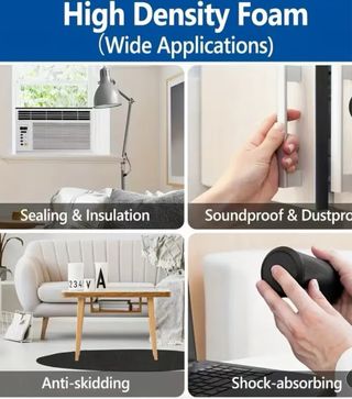 2 Rollos Cinta Aislante EVA Autoadhesiva