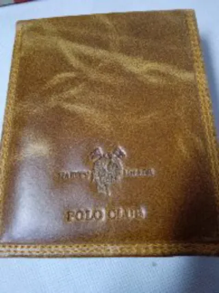 Portafoglio Uomo Pelle Polo Club Marrone