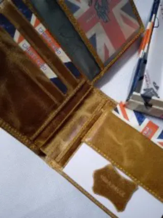 Portafoglio Uomo Pelle Polo Club Marrone