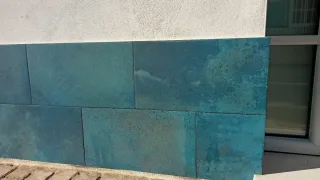 Azulejos verde azulado