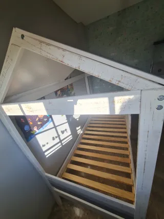 Cama Cabaña Infantil Madera