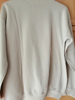 Sudadera unisex beige