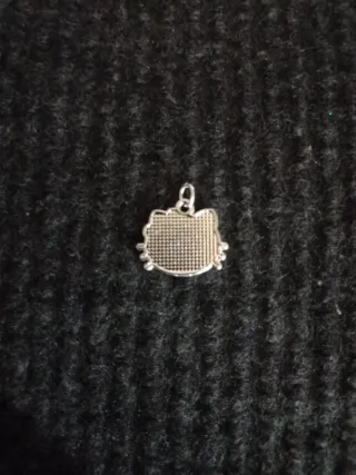 Colgante Hello Kitty Plata y Rosa