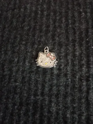 Colgante Hello Kitty Plata y Rosa