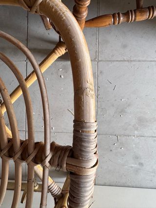 Butaca de caña natural